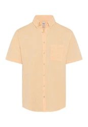 Brax Kurzarmhemd Style DAN Orange/Beige