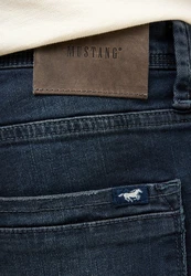 MUSTANG Straight Jeans Style Denver Tapered Dunkelblau/Blau/Grau