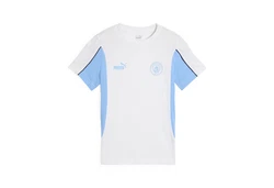 PUMA T-Shirt Manchester City ftblARCHIVE Herren Hellblau/Weiß