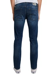 TOM TAILOR Denim Herren Jeans Piers Slim (202212) Used Mid Stone Blue