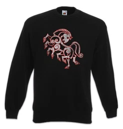 Sweatshirt Sleipnir I Sweatshirt Odhins Pferd Horse Walhalla Odin Odhin Odn (1-tlg) Wotan Woden Thor Loki