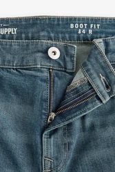 Next Bootcut-Jeans Classic mit Stretch Blau/Hellblau/Türkis