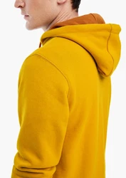 s.Oliver Allwetterjacke Sweatjacke mit Kapuze Gelb/Braun