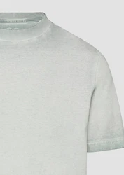 QS Kurzarmshirt Rundhals T-Shirt 
