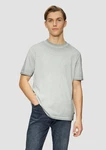QS Kurzarmshirt Rundhals T-Shirt 