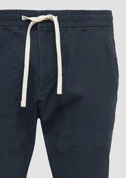Stoffhose Chinohose im Relaxed Fit aus Baumwollstretch Durchzugkordel