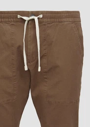 Stoffhose Chinohose im Relaxed Fit aus Baumwollstretch Durchzugkordel
