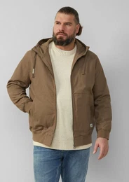 Outdoorjacke Kapuzenjacke aus robustem Canvas