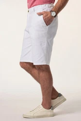 Boston Park Bermudas Regular Fit Grau/Weiß/Creme