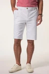Boston Park Bermudas Regular Fit Grau/Weiß/Creme