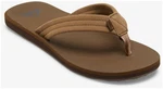 Quiksilver Carver Suede Core Sandale Braun/Beige