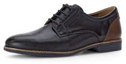 Schnrschuh, Blockabsatz, Festtagsschuh, Businessschuh G-Weite (weit)