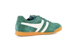 Gola Schnürschuh Harrier Suede Sneaker Dunkelgrün/Grün