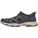 Rieker Herren Slipper Dunkelblau/Grau/Orange/Blau/Hellblau
