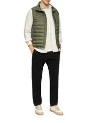 s.Oliver Chinohose Beige/Schwarz