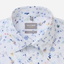 OLYMP Businesshemd Luxor comfort fit Hellblau/Mischfarben/Blau/Fliederfarben