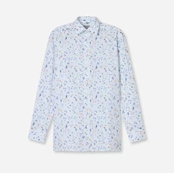 OLYMP Businesshemd Luxor comfort fit Hellblau/Mischfarben/Blau/Fliederfarben
