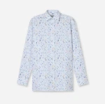 OLYMP Businesshemd Luxor comfort fit Hellblau/Mischfarben/Blau/Fliederfarben