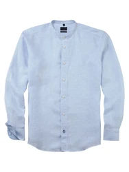 OLYMP Hemd Casual Hellblau/Blau/Grau