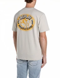 Replay T-Shirt mit Backprint 