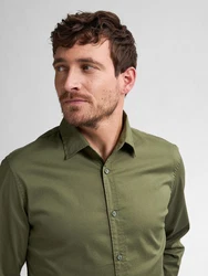 Petrol Industries Langarmshirt Button-Down Kragen 