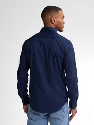Petrol Industries Langarmshirt Button-Down Kragen 