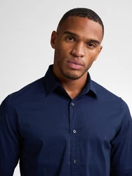 Petrol Industries Langarmshirt Button-Down Kragen 