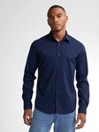 Petrol Industries Langarmshirt Button-Down Kragen 