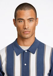 Lindbergh Strickjacke Blau/Hellblau/Dunkelblau
