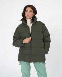 freshlions Steppjacke Estala Dunkelgrün/Grün
