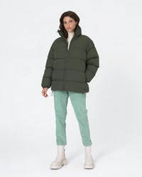 freshlions Steppjacke Estala Dunkelgrün/Grün
