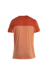 Icebreaker T-Shirt Orange/Rot/Braun
