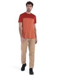 Icebreaker T-Shirt Orange/Rot/Braun