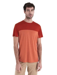 Icebreaker T-Shirt Orange/Rot/Braun