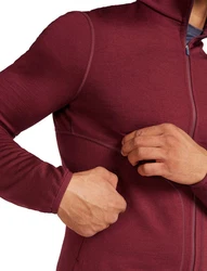 Icebreaker Outdoorjacke Dunkelrot/Bordeaux