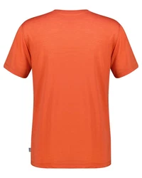Meru T-Shirt BUSTOS (1-tlg) Orange/Rot