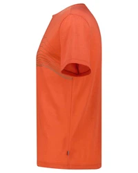 Meru T-Shirt BUSTOS (1-tlg) Orange/Rot