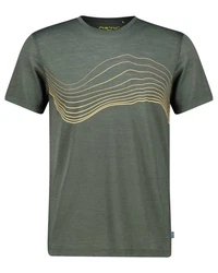 Meru T-Shirt BUSTOS (1-tlg) Dunkelgrün/Grün