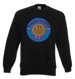 Sweatshirt Charlie Waffels Sweatshirt Two Sheen And Harper A Half TV Men (1-tlg) Kinderlieder Music Song Series