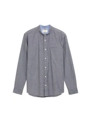 TOM TAILOR Langarmhemd Fitted Oxford Hemd 