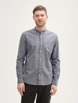 TOM TAILOR Langarmhemd Fitted Oxford Hemd 