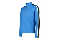 CMP Longsleeve MAN SWEAT river mel/nero/blau