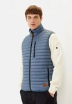 camel active Steppweste mit Stehkragen Hellblau/Blau/Grau