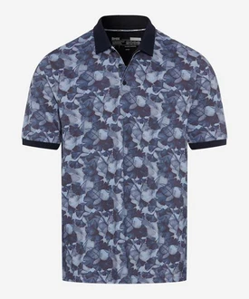 Brax Poloshirt Style Perry Blau Brax Poloshirt Style Perry Blau