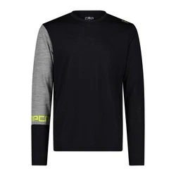 CMP Herren Shirt Man T-Shirt 33H3347 NERO (33H3347)