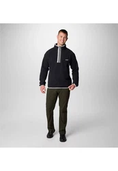 COLUMBIA Sportpullover Helvetia II grau/schwarz/weiß