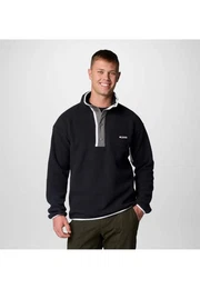 Trainingspullover Herren Fleecepullover HELVETIA II HALF SNAP FLEECE (1-tlg)