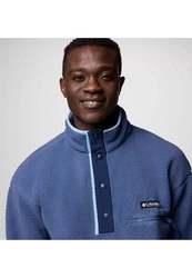COLUMBIA Sportpullover Helvetia II Hellblau/Blau