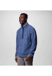 Trainingspullover Herren Fleecepullover HELVETIA II HALF SNAP FLEECE (1-tlg)