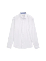 TOM TAILOR Langarmhemd Regular Fit Chambray 